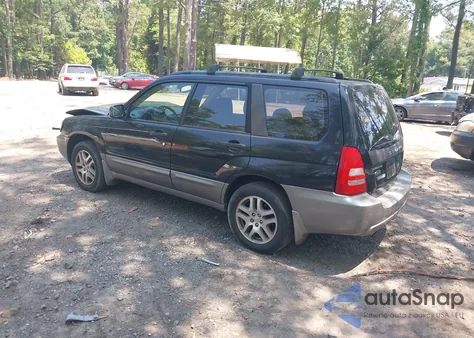 2005 Subaru Forester 2.5Xs L.l. Bean from USA, damaged, VIN JF1SG67625H708296